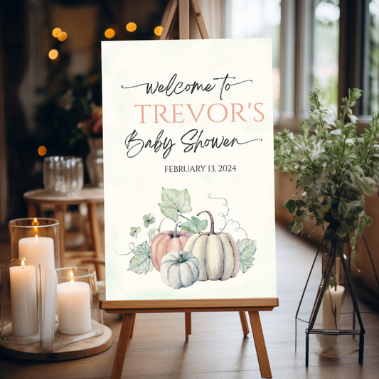 FOAM BOARD 24x36 BABY SHOWER DESIGN #6