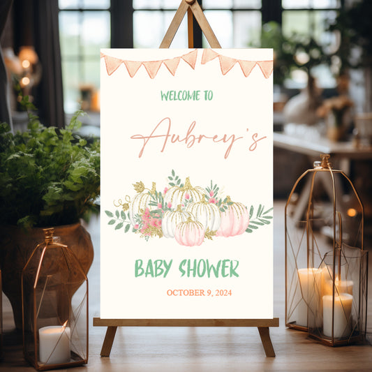 FOAM BOARD 24x36 BABY SHOWER DESIGN #7
