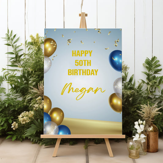 FOAM BOARD 24X36 BIRTHDAY DESIGN #12