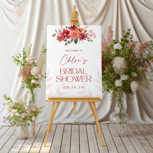 FOAM BOARD 24X36 BRIDAL SHOWER DESIGN #5