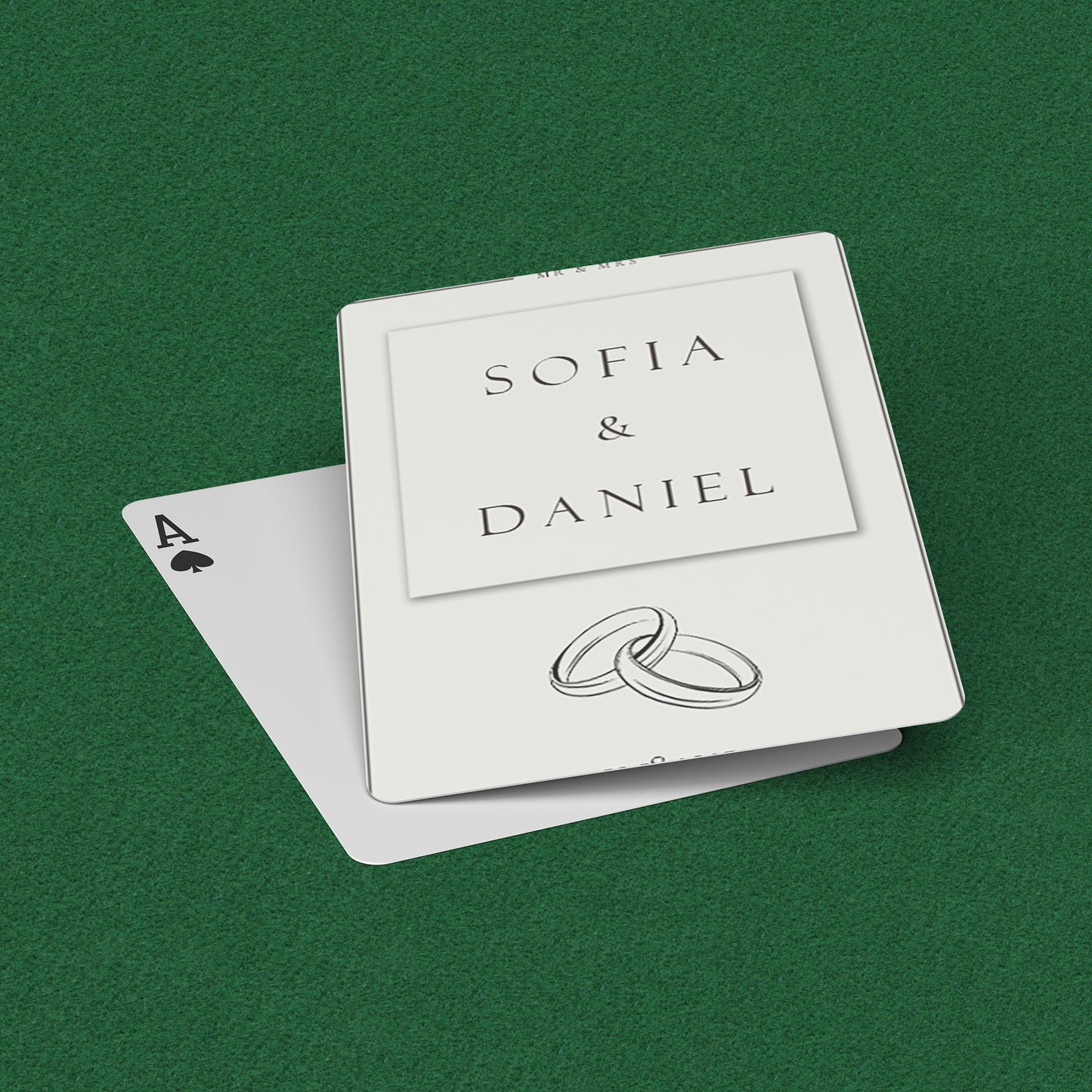 PLAYING CARDS WEDDING DESIGN #4