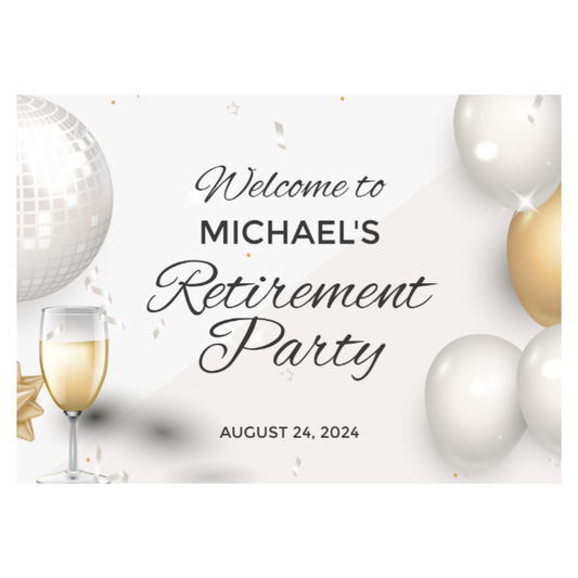 YARD SIGN 18x24 RETIREMENT DESIGN 4