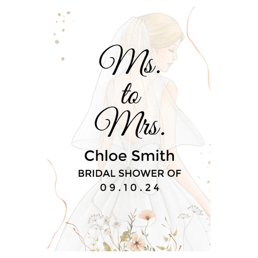 FOAM BOARD 24X36 BRIDAL SHOWER DESIGN #4