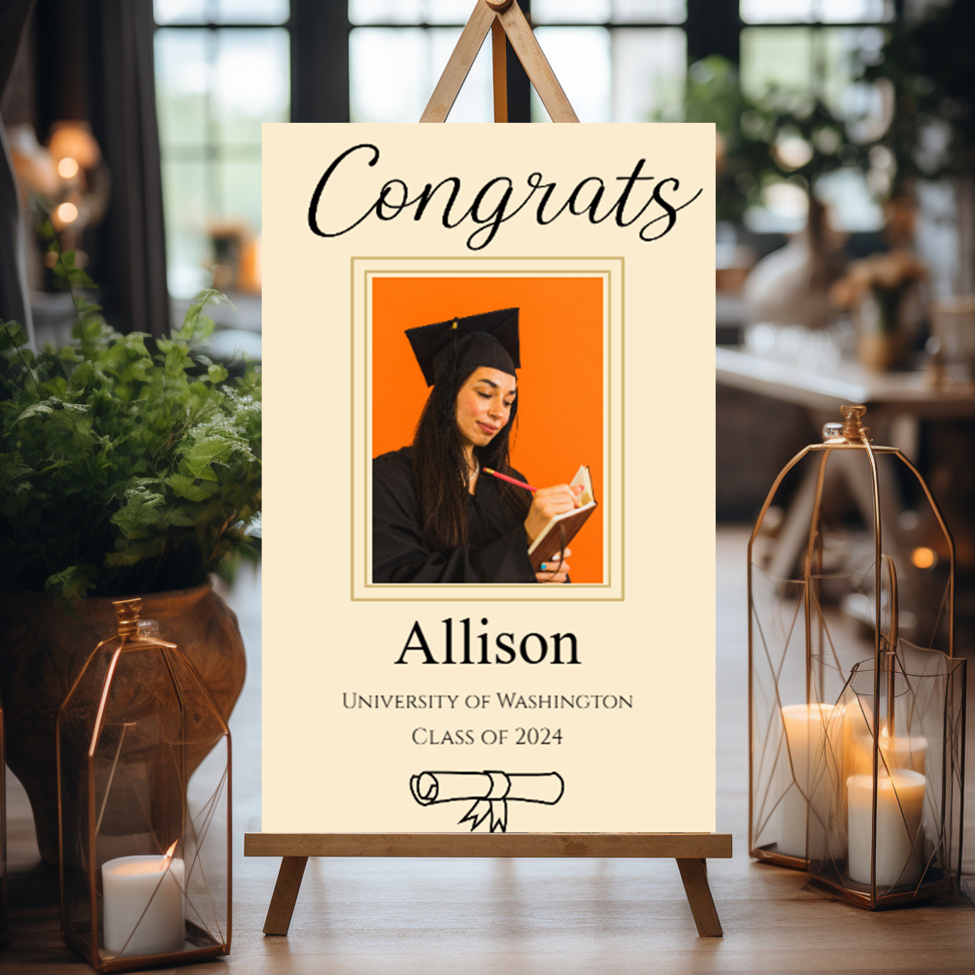 FOAM BOARD 24x36 GRADUATION DESIGN 4 – Symbolize It