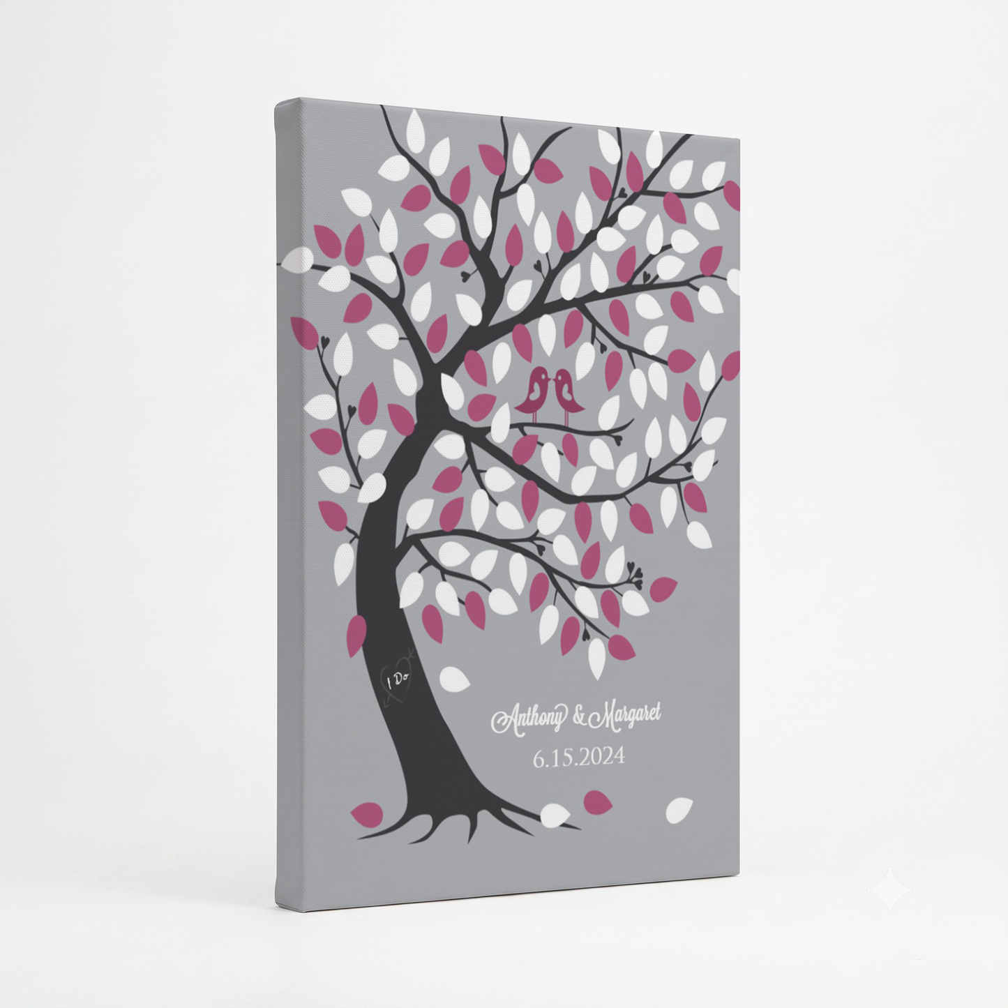 CANVAS 24X36 GUEST SIGNATURE WEDDING TREE