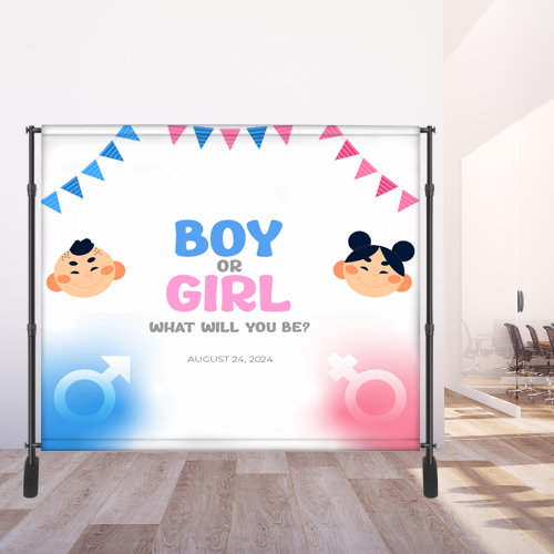 GENDER REVEAL BACK DROP 1