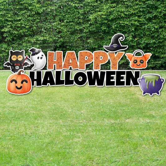 HALLOWEEN LETTERS 1 CORRUGATED
