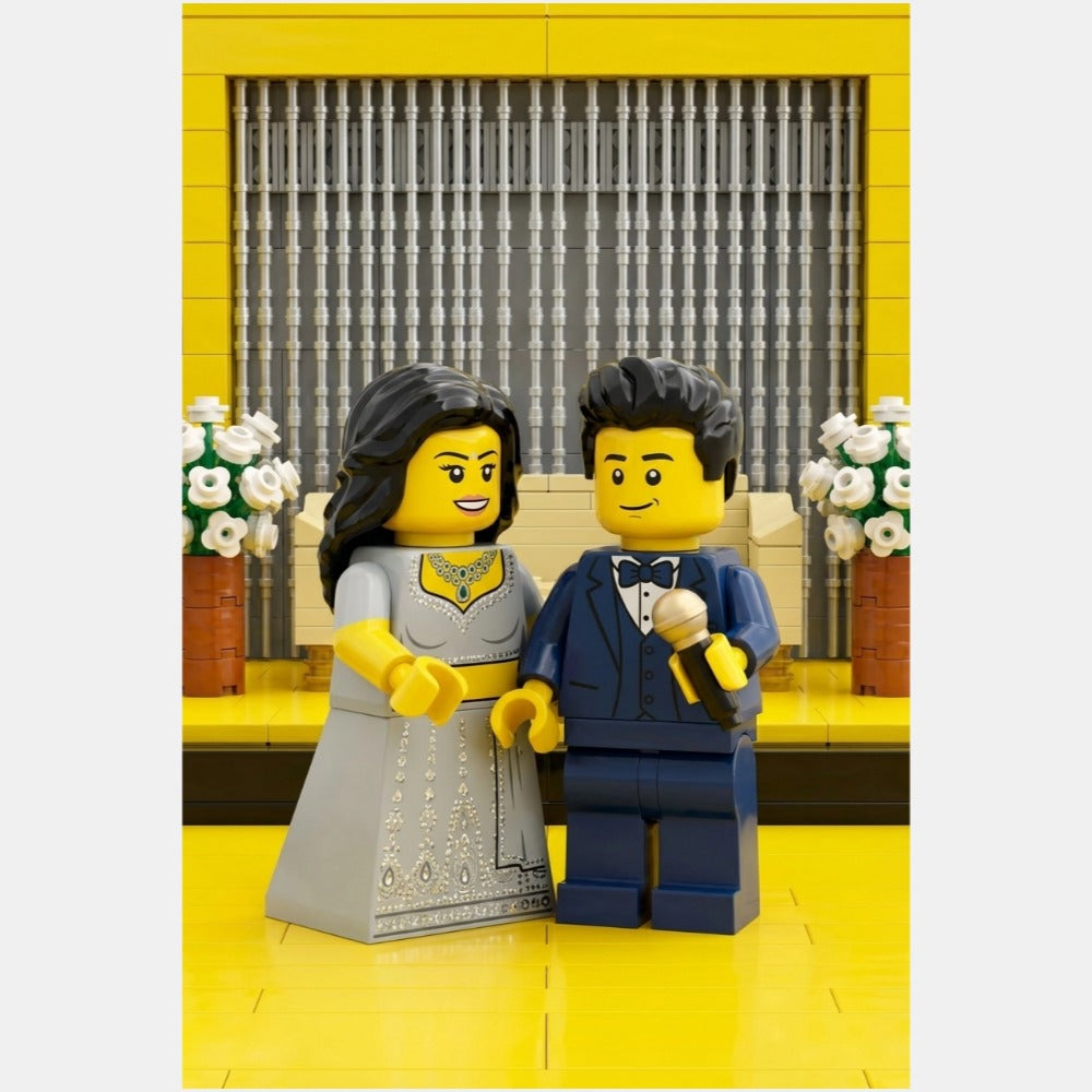 CANVAS 24x36 UPLOAD PORTRAIT (Lego Style)