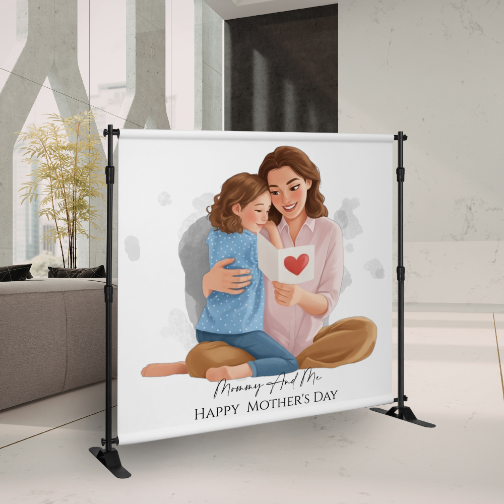 Personalize Mothers Day Backdrop 2