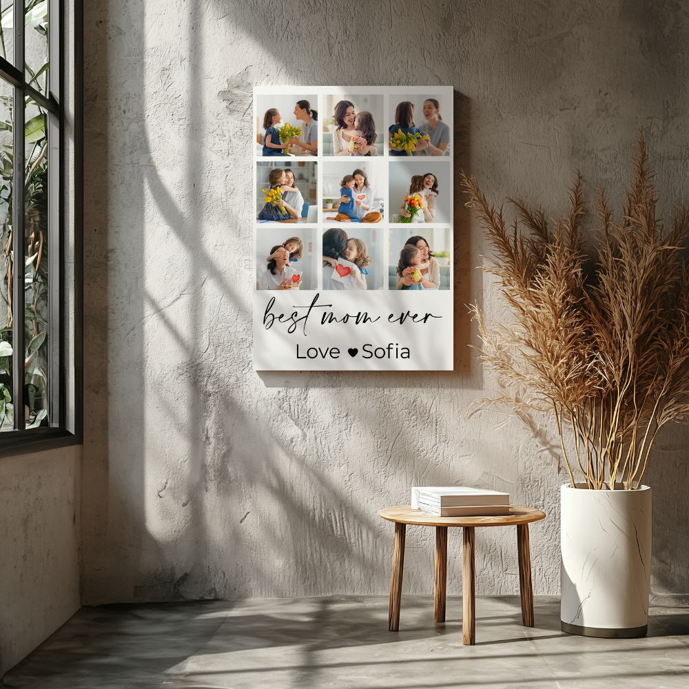 Personalize Mothers Day Canvas 1