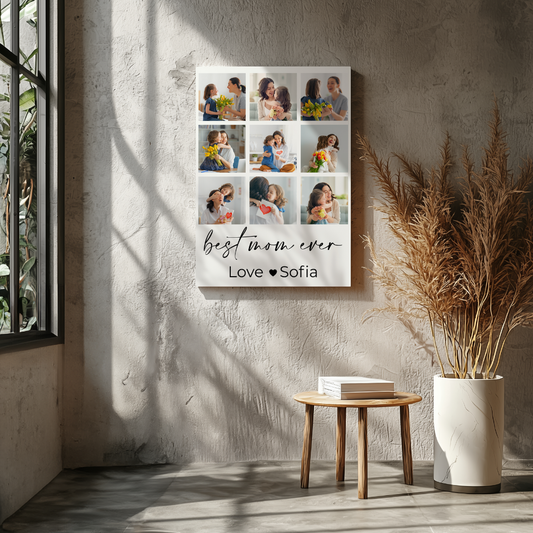 Personalize Mothers Day Canvas 1