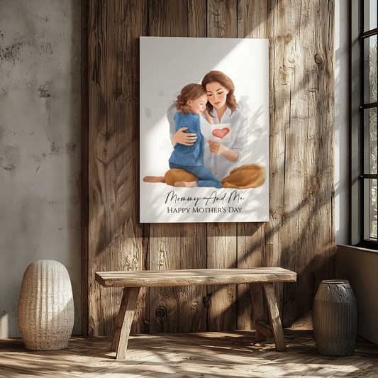 Personalize Mothers Day Canvas 2