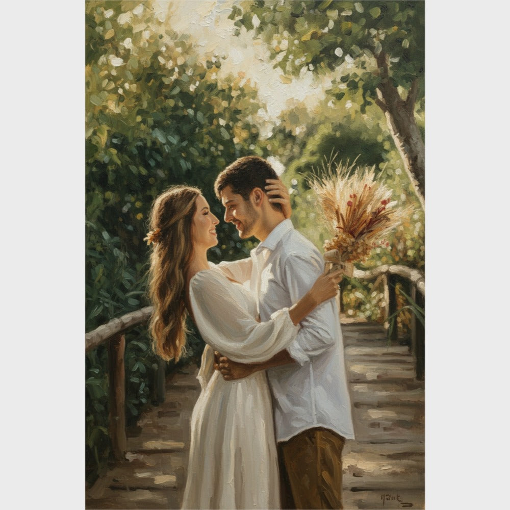 CANVAS 24x36 UPLOAD PORTRAIT (Oil Painting Style)