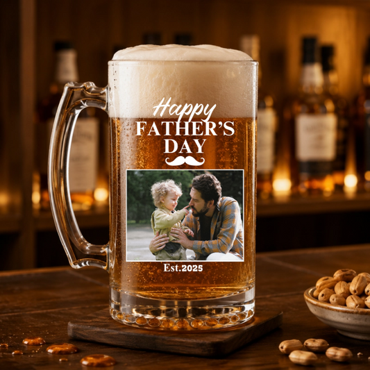 Personalized Sports Mug Glass Father’s Day 2