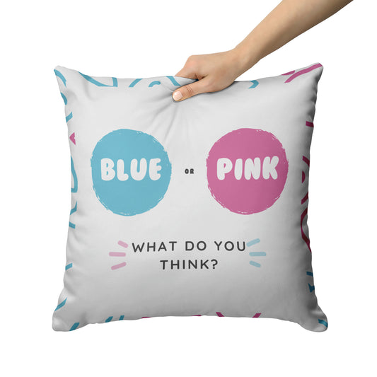 Pillow Gender Reveal Design 3
