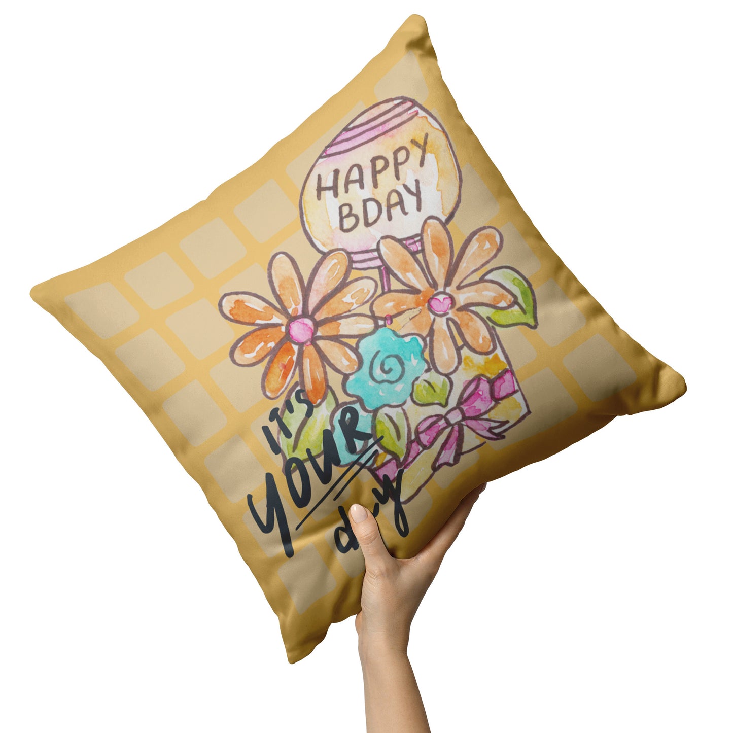Pillow Happy Birthday Design 13