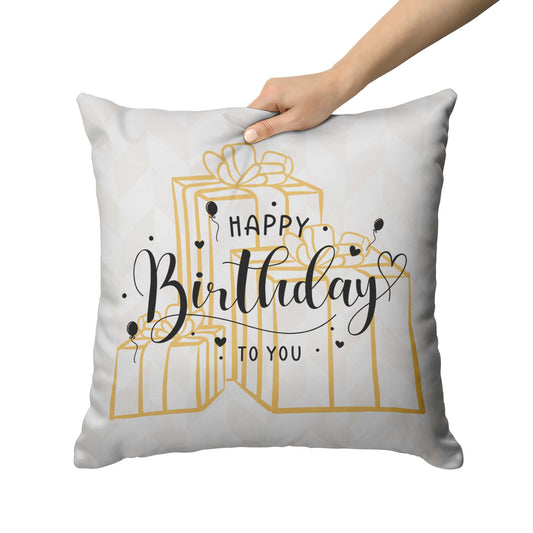 Pillow Happy Birthday Design 7