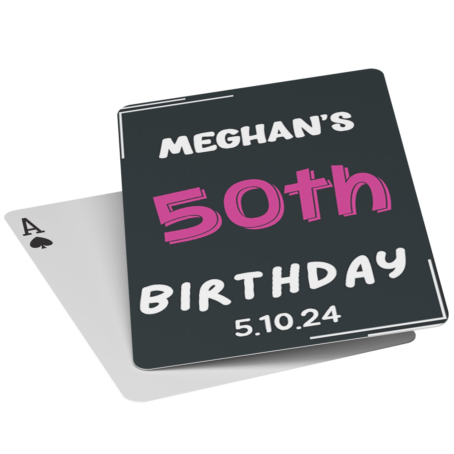PLAYING CARDS BIRTHDAY DESIGN #1
