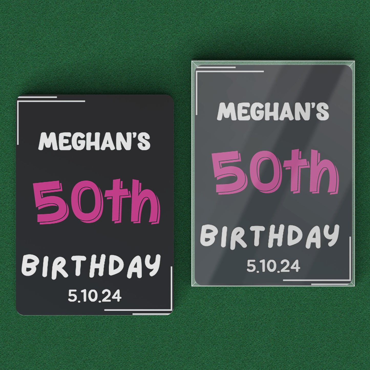 PLAYING CARDS BIRTHDAY DESIGN #1