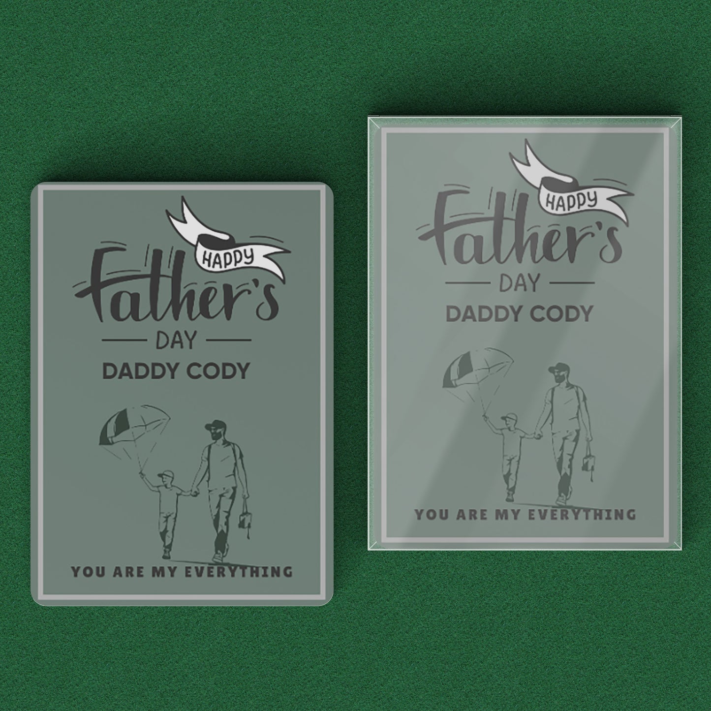Playing Cards Father's day Design 1