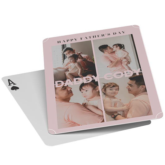 Playing Cards Father's day Design 2