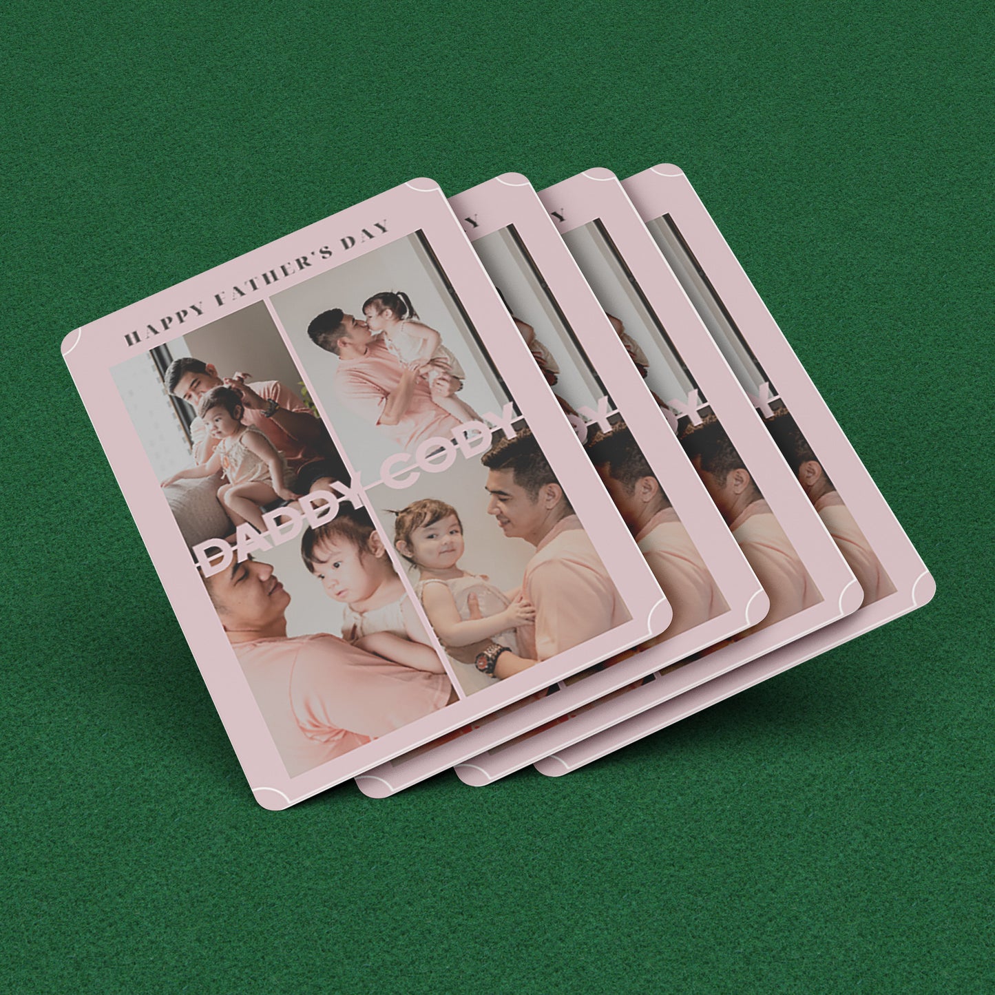 Playing Cards Father's day Design 2