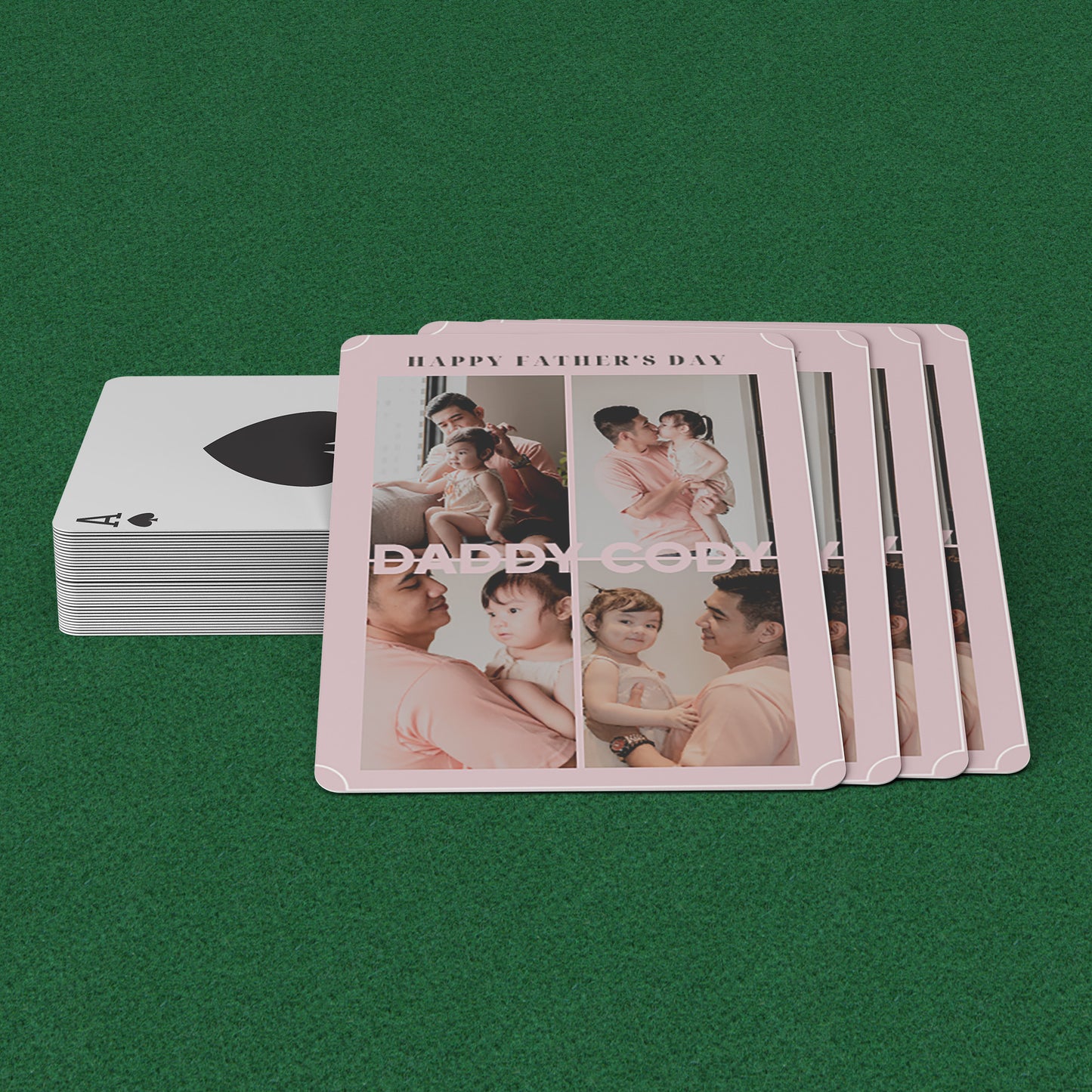 Playing Cards Father's day Design 2