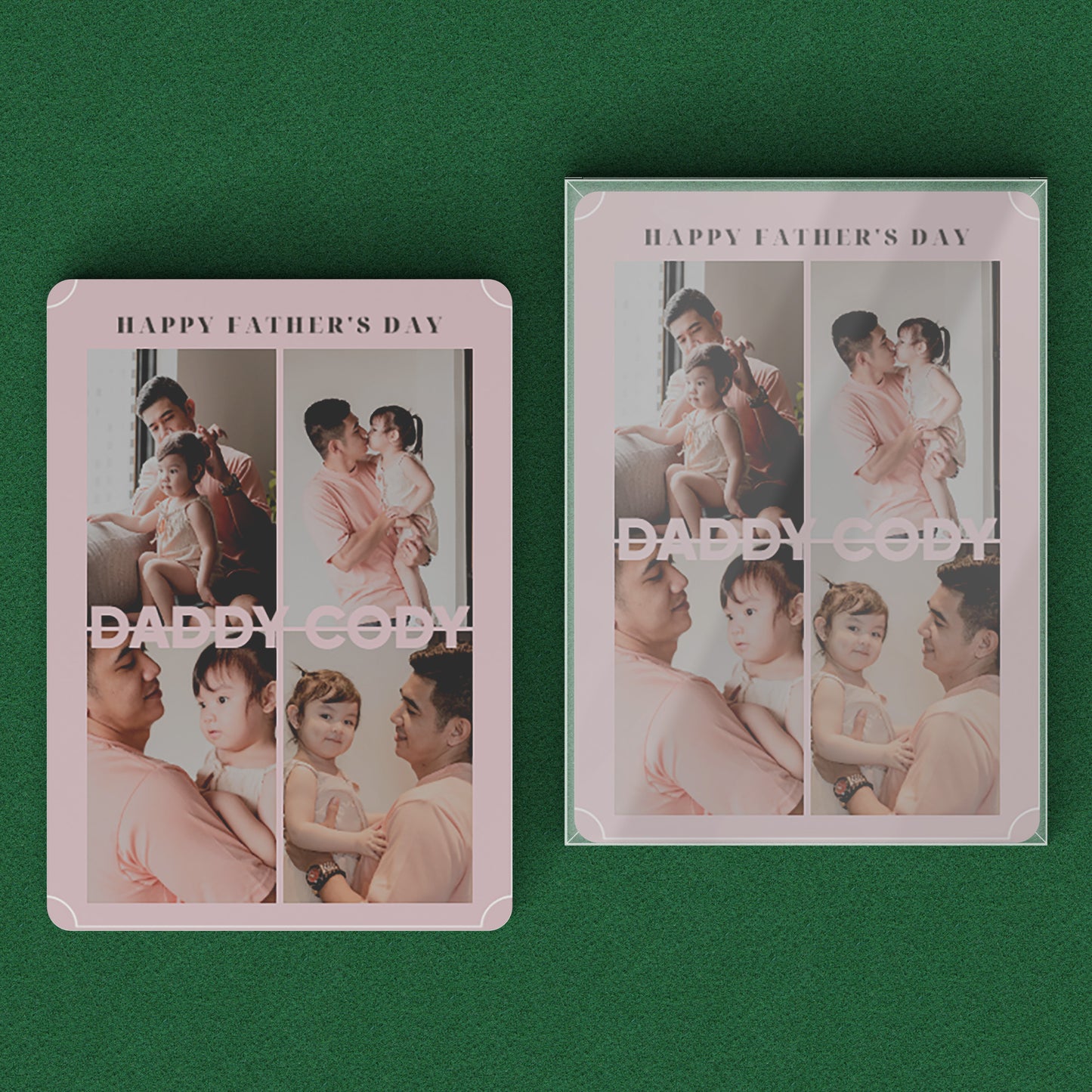 Playing Cards Father's day Design 2
