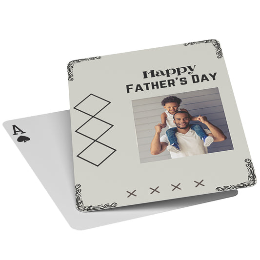 Playing Cards Father's day Design 4
