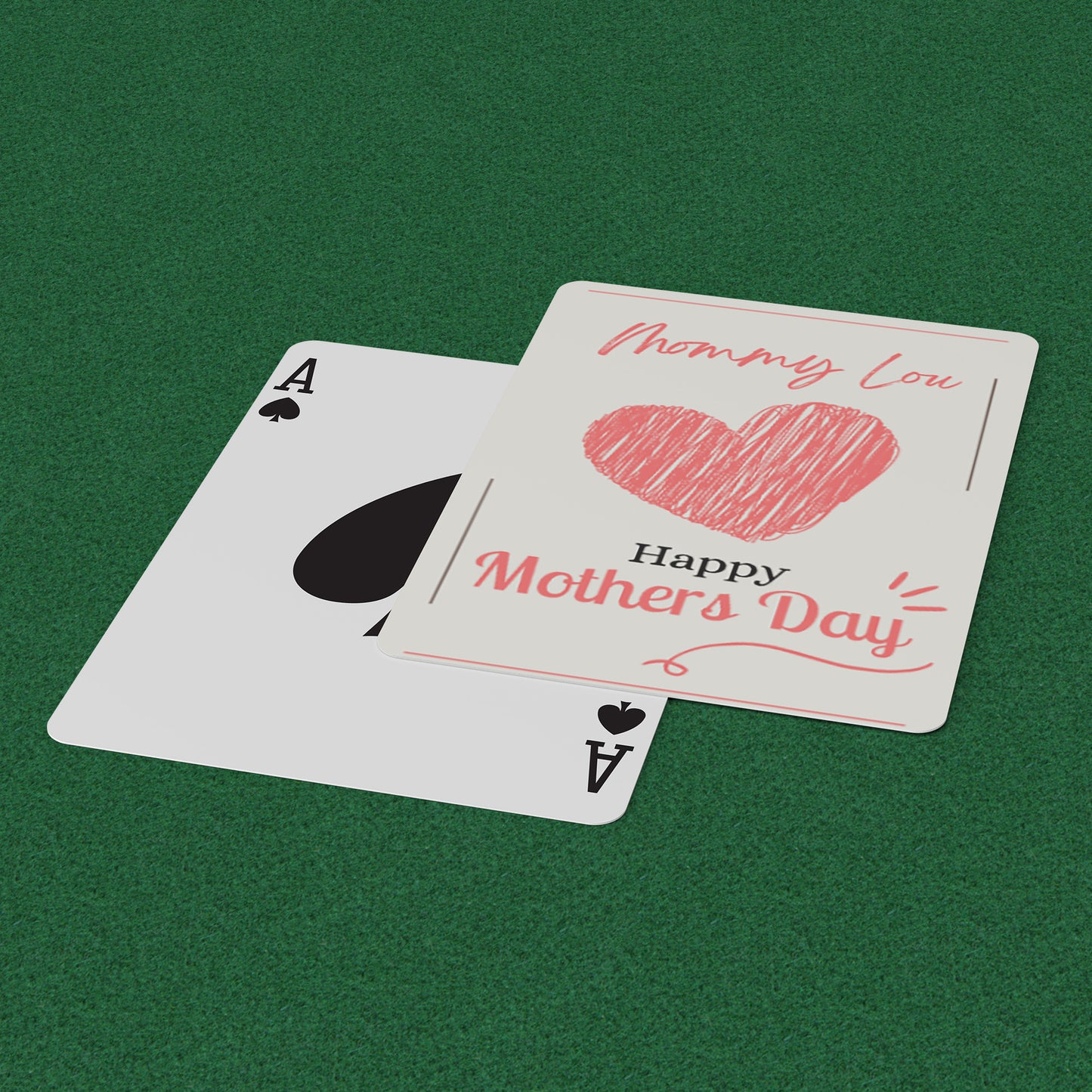 Playing Cards Mother's day Design 3
