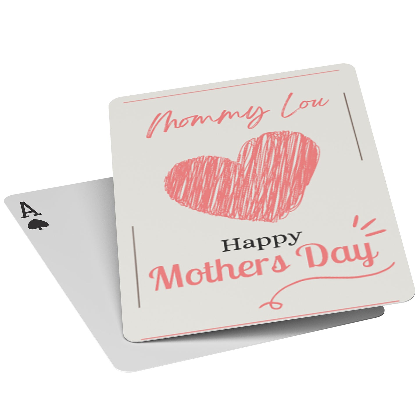 Playing Cards Mother's day Design 3