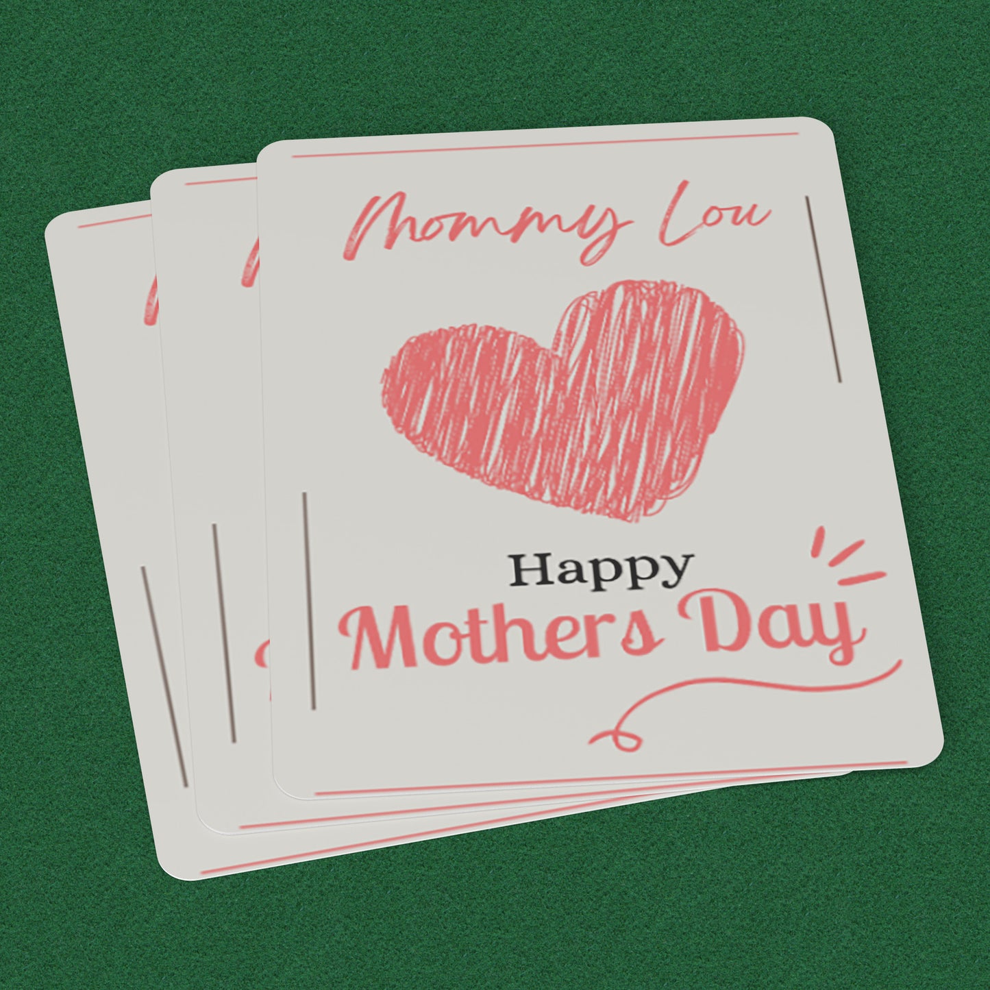 Playing Cards Mother's day Design 3