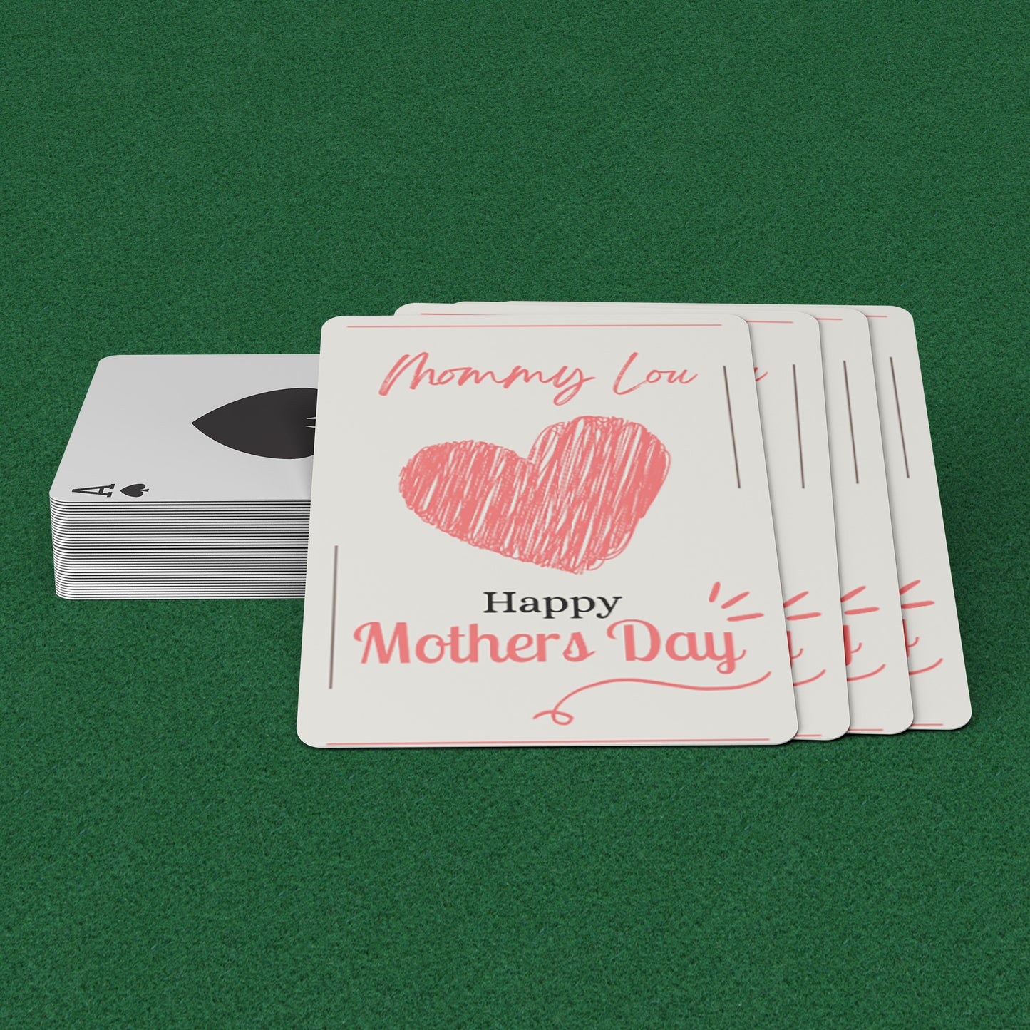 Playing Cards Mother's day Design 3