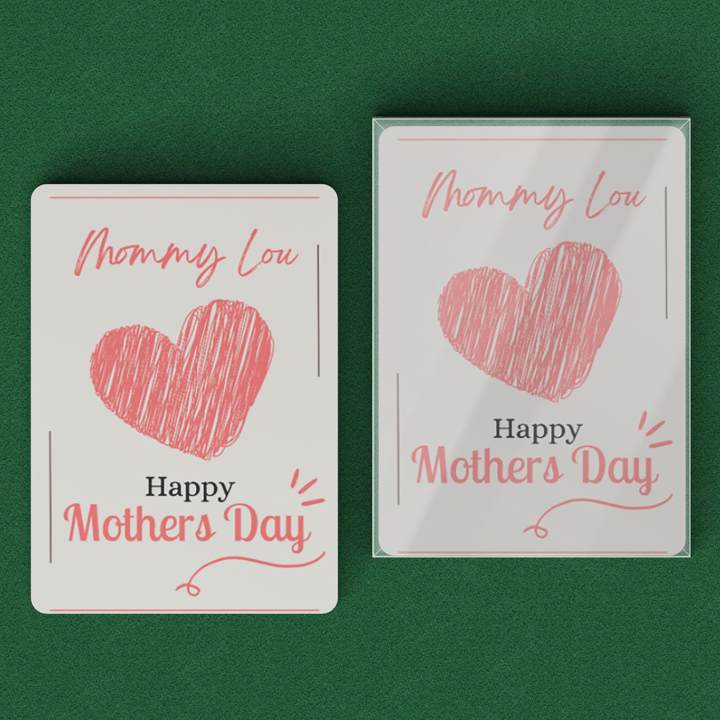 Playing Cards Mother's day Design 3