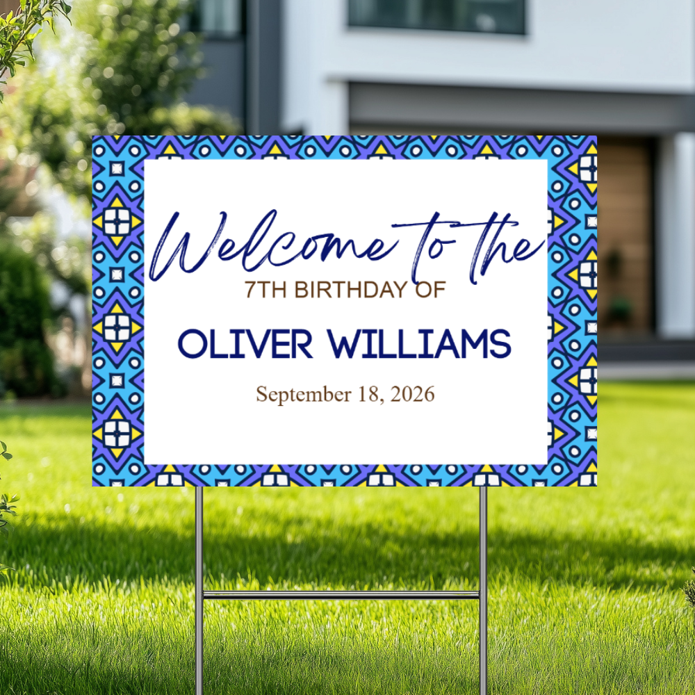 YARD SIGN 18x24 WEDDING DESIGN 10