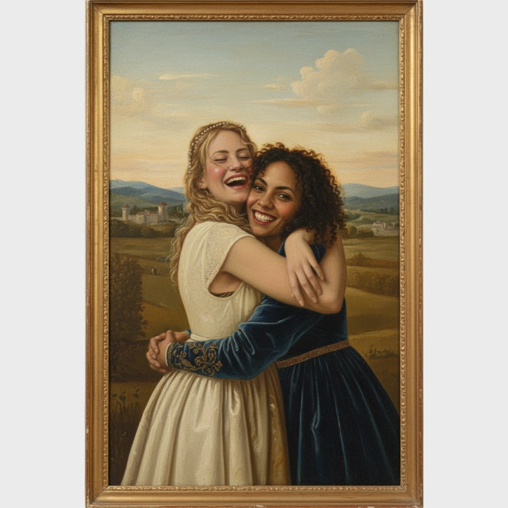 CANVAS 24x36 UPLOAD PORTRAIT (Renaissance Painting Style)