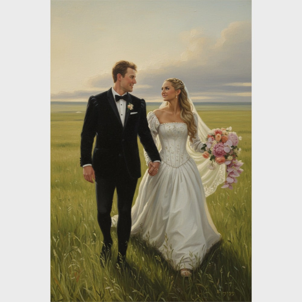 CANVAS 24x36 UPLOAD PORTRAIT (Renaissance Painting Style)