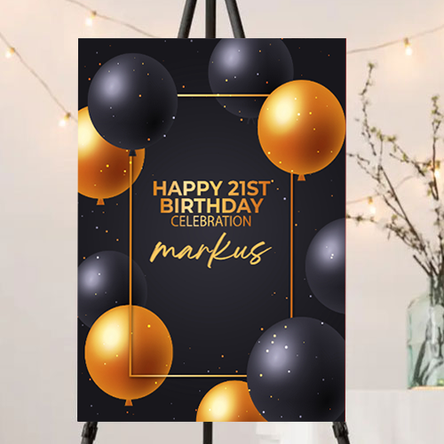 FOAM BOARD 24X36 BIRTHDAY DESIGN #5