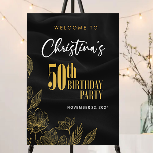 FOAM BOARD 24X36 BIRTHDAY DESIGN #14