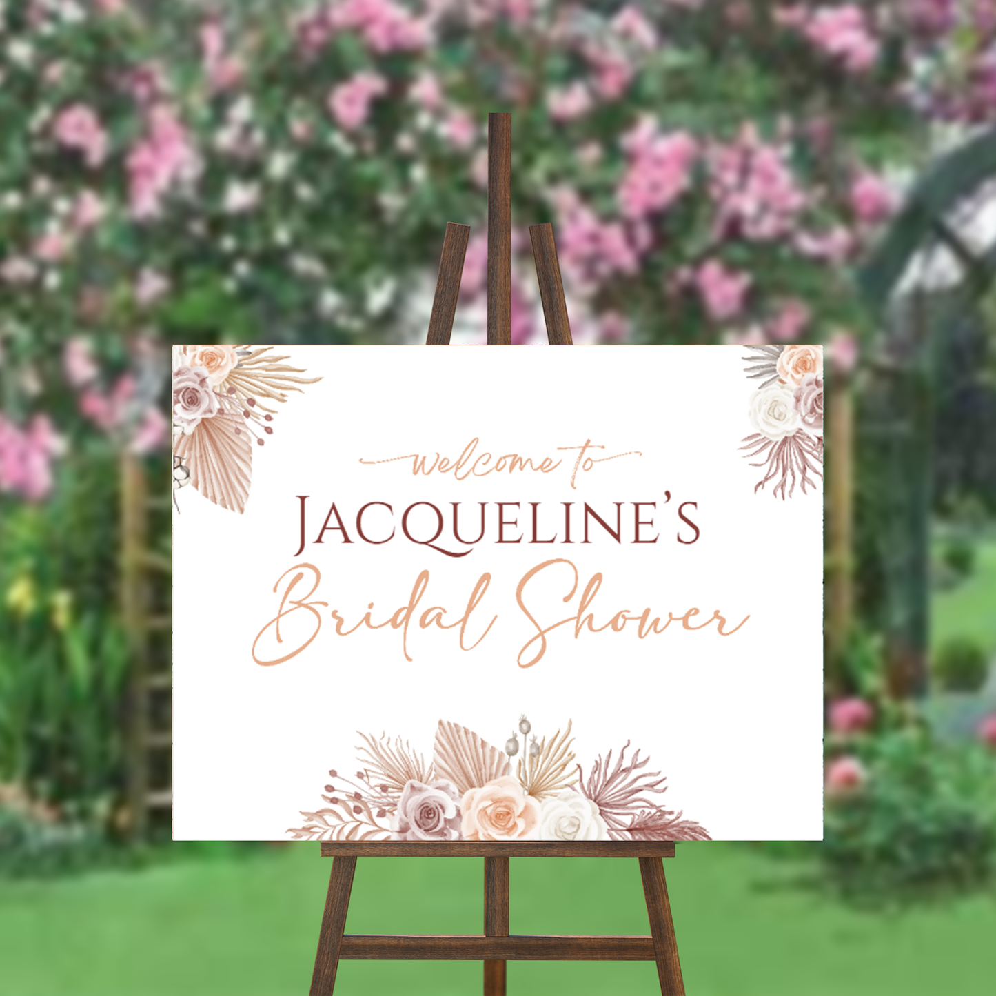 FOAM BOARD 18X24 BRIDAL SHOWER DESIGN #1