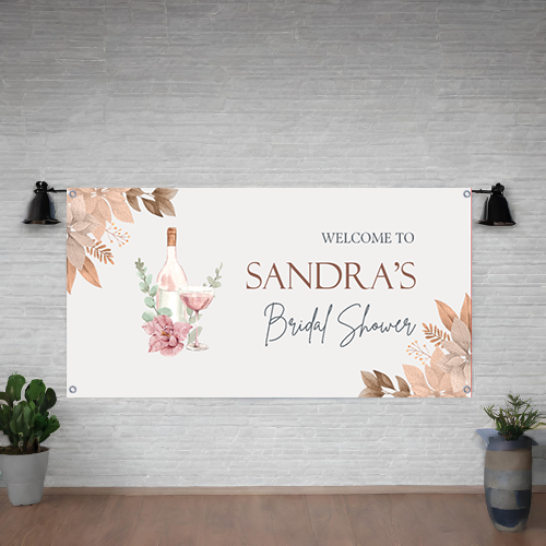 BANNER BRIDAL SHOWER DESIGN #1