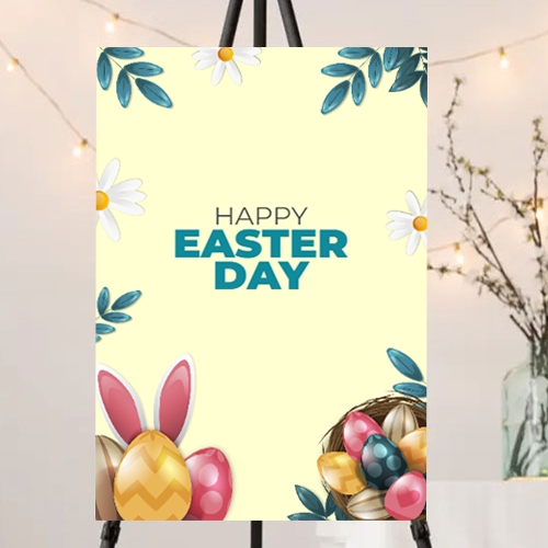 FOAM BOARD 24x36 EASTER DESIGN 1