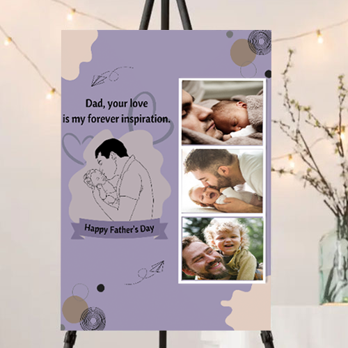 FOAM BOARD 24x36 FATHER'S DAY DESIGN 3