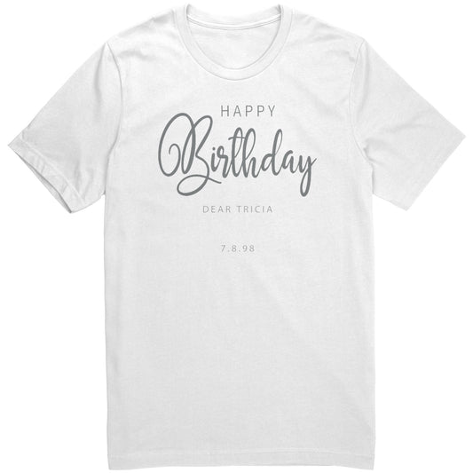 T-SHIRT HAPPY BIRTHDAY DESIGN #6