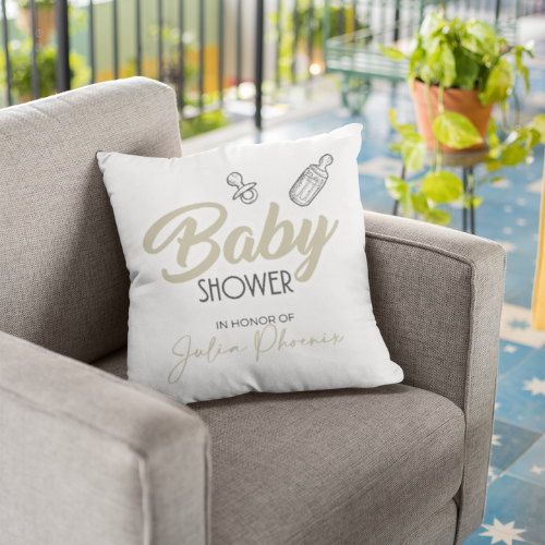 PILLOW BABY SHOWER DESIGN #2