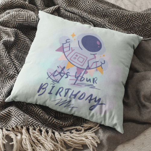 Pillow Happy Birthday Design 8