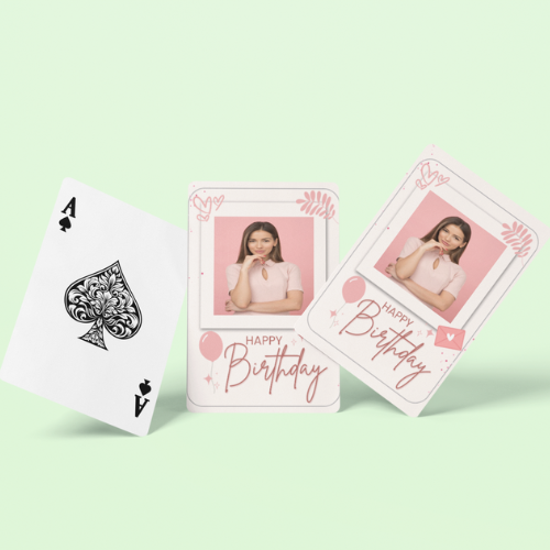 PLAYING CARDS BIRTHDAY DESIGN #4