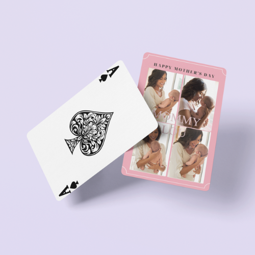 Playing Cards Mother's day Design 1