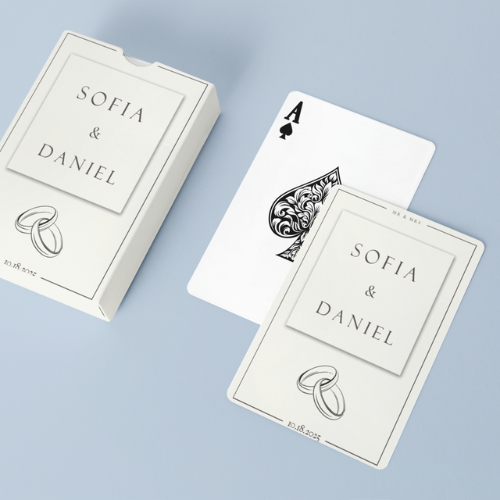 PLAYING CARDS WEDDING DESIGN #4