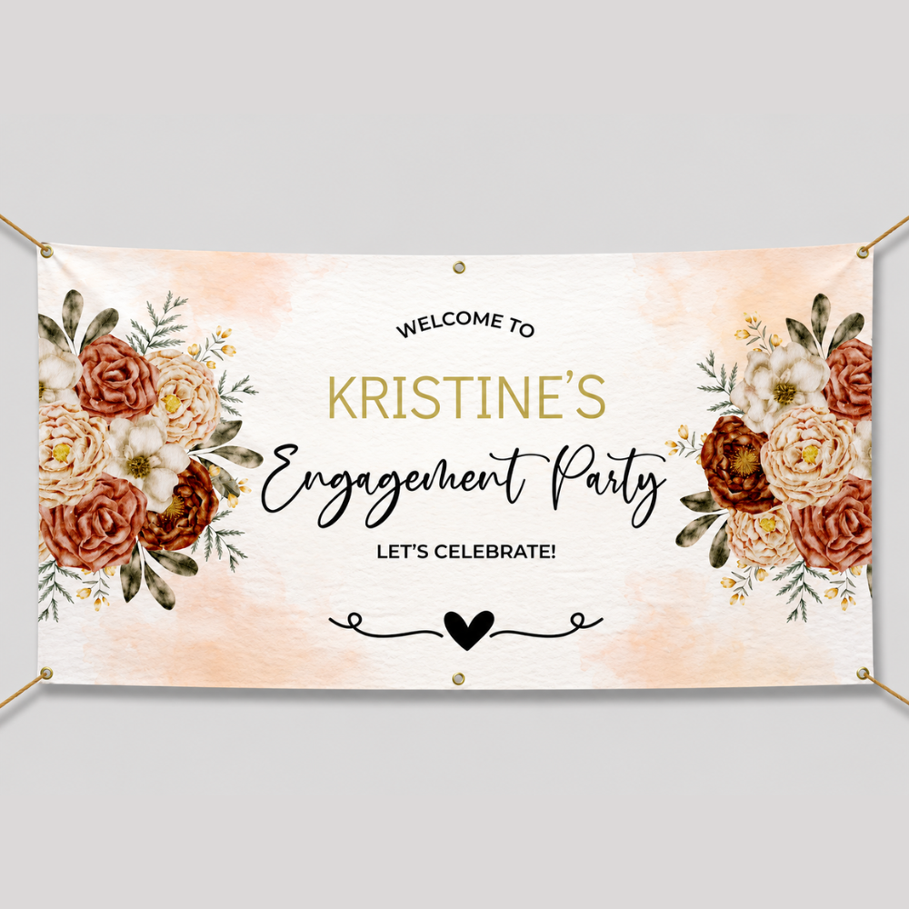 BANNER FLORAL DESIGN #3